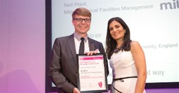 Neil Plant has won Employee Volunteer of the Year 2016 at BITC’s Responsible Business West Midlands Awards.: Neil Plant has won Employee Volunteer of the Year 2016 at BITC’s Responsible Business West Midlands Awards.