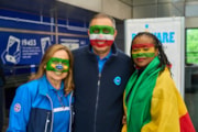 TfL Image - Transport staff from World Cup competing nations gather at Wembley Park Tube station ahead of a busy summer of late night travel (8): TfL Image - Transport staff from World Cup competing nations gather at Wembley Park Tube station ahead of a busy summer of late night travel (8)