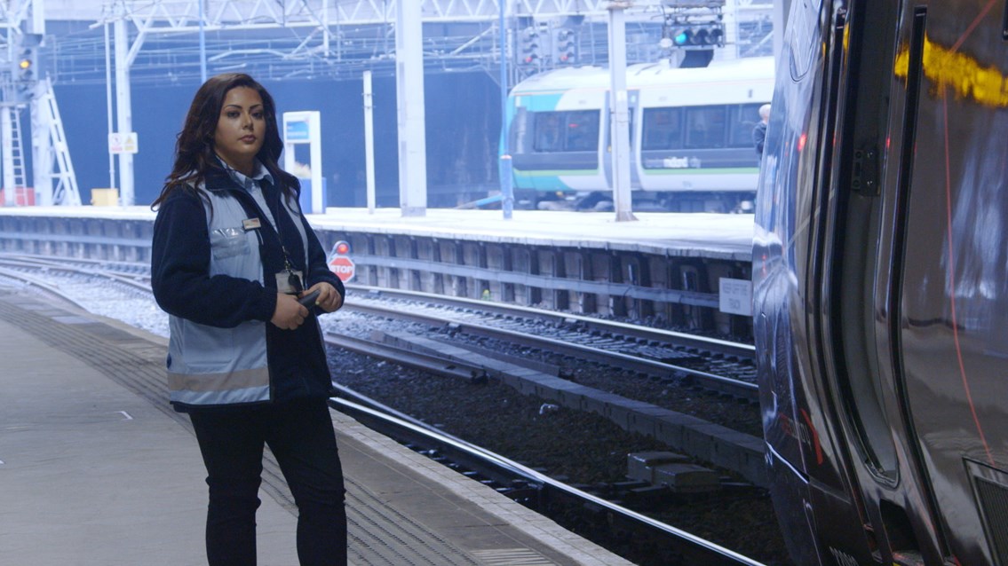 Railway heroes save over 1,000 lives on Britain’s rail network in just a year: Neena Naylor, Network Rail train despatcher featured in Samaritans film-2