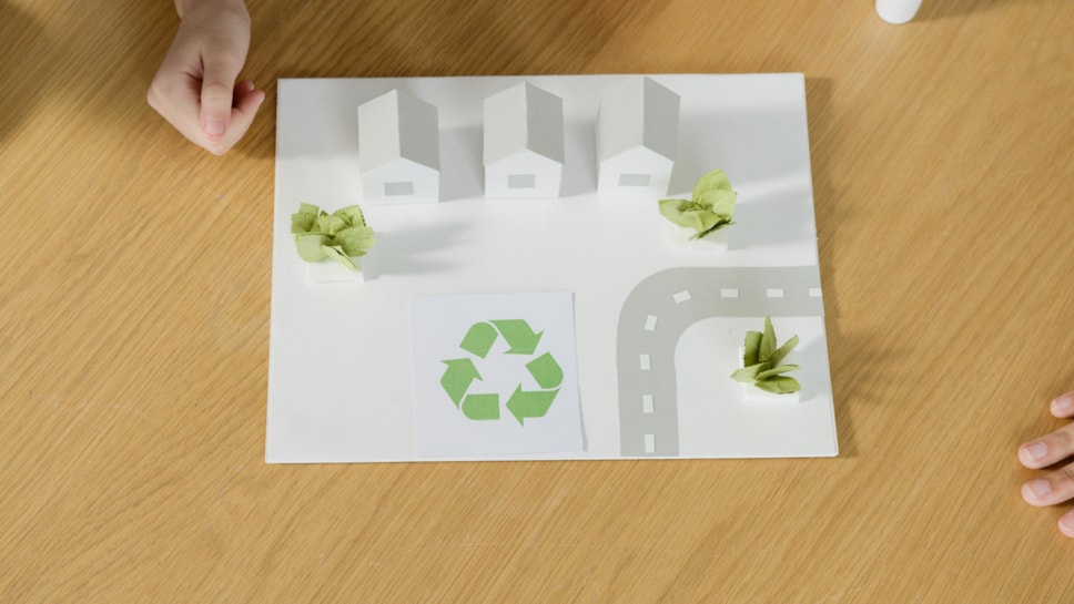 Recycle logo on road map Dudley Council News