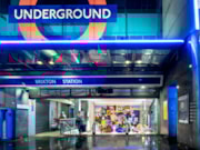 Rudy Loewe, The Congregation, 2025. Brixton Underground station. Commissioned by Art on the Underground. Photo -  Angus Mill (3): Rudy Loewe, The Congregation, 2025. Brixton Underground station. Commissioned by Art on the Underground. Photo -  Angus Mill (3)