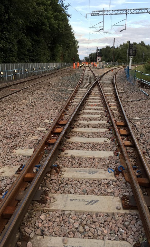 More reliable railway for Anglia passengers following Bank Holiday upgrades: Kings Lynn New siding 31 August 2020 (3)