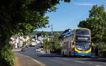 A Go-Ahead Ireland bus in the Dublin area