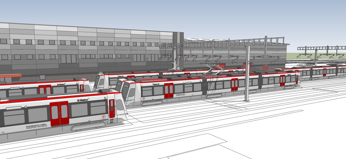 Taffs Well Depot Artist Impression 6
