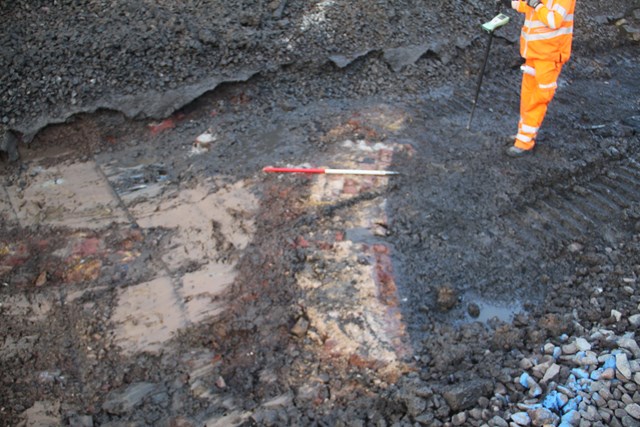 NR Brunel archaeology finds turntable Image courtesy of RSK Environment Ltd