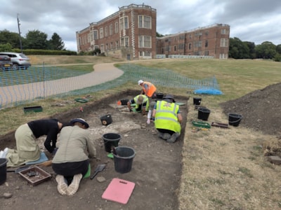 City’s time team dig in to unearth mansion’s hidden history