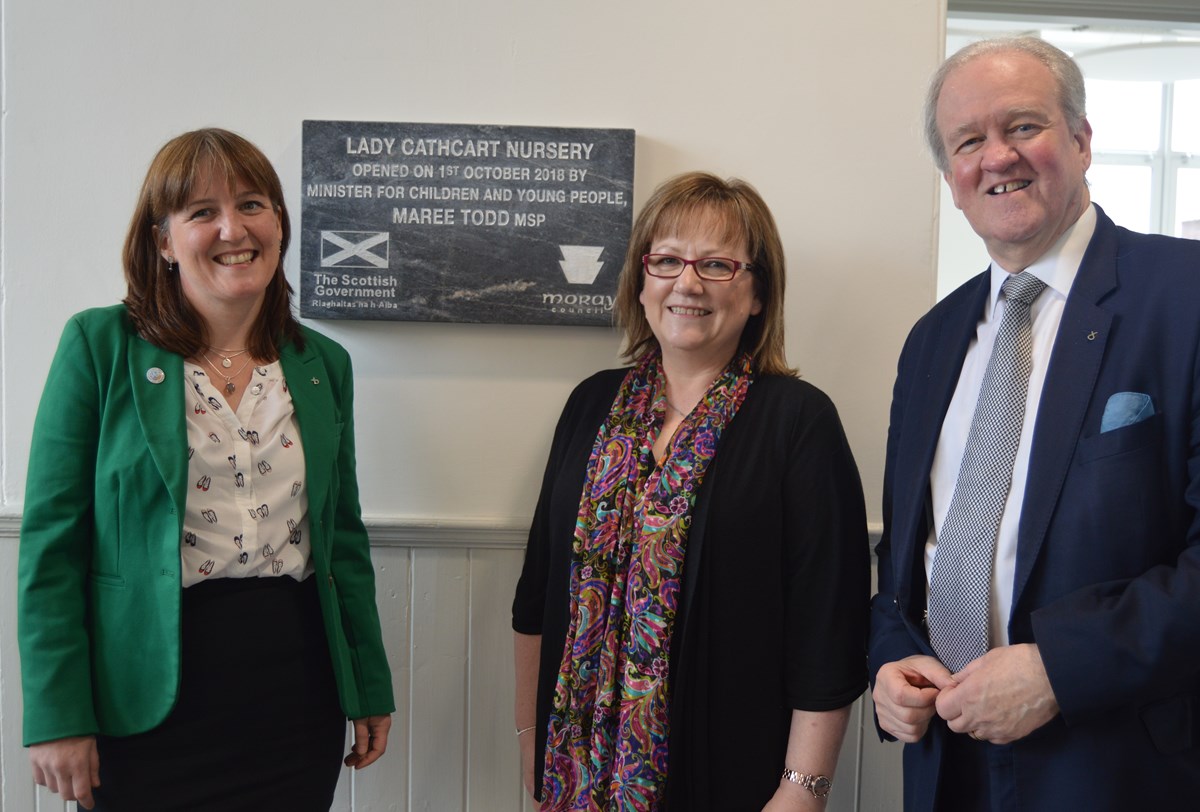 Lady Cathcart Nursery Officially Opened by Scottish Government Minister