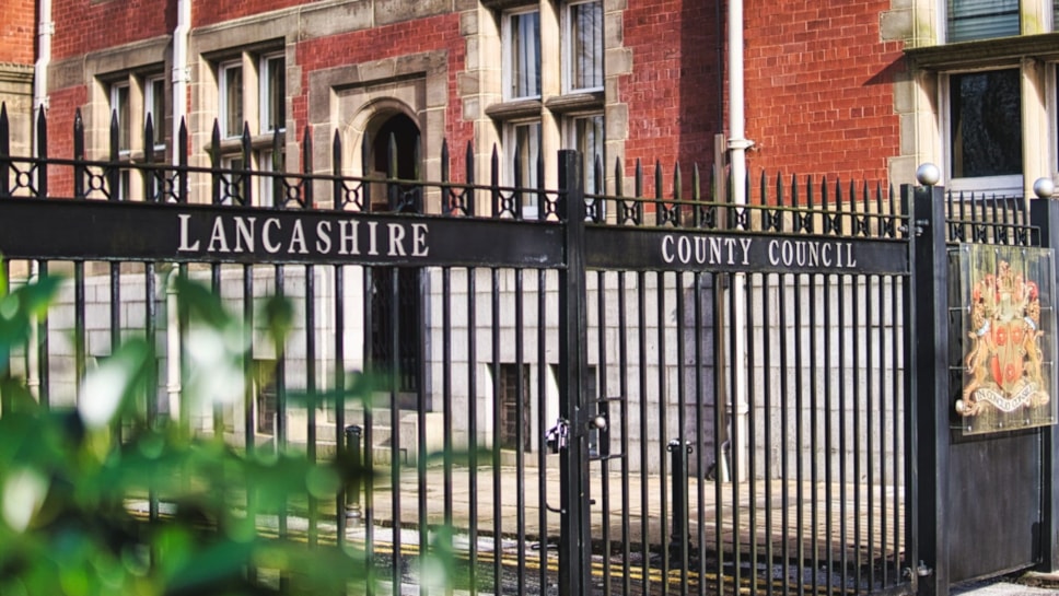County Hall gates