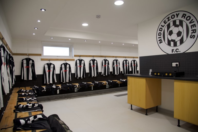 Middlezoy Rovers receives energy audit of facilities as part of The Greener Game