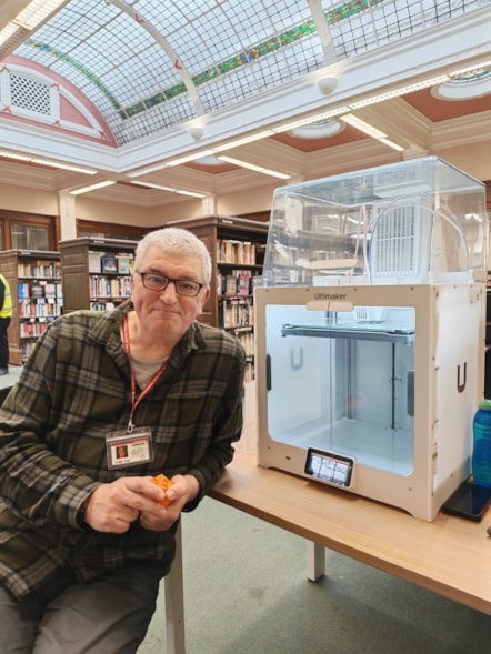 Andrew Parker 3D printing
