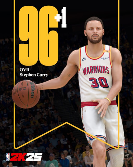 NBA 2K25 Ratings Update Stephen Curry 2