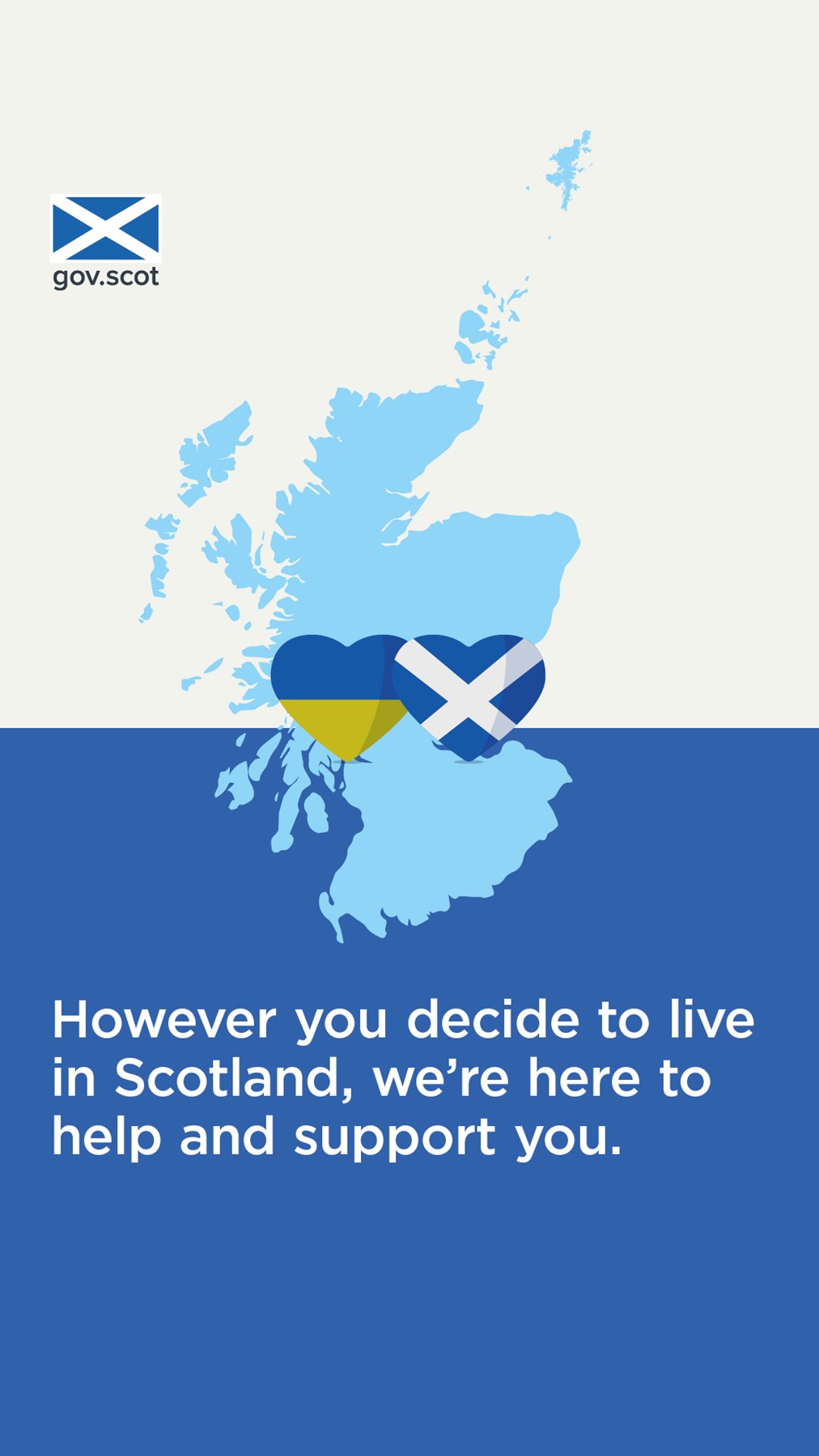 Scotland Support - English - 1080x1920 - Social - Ukraine Resettlement