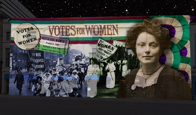 Suffragettes' time to shine in powerful new display: gawthorpe2.jpg