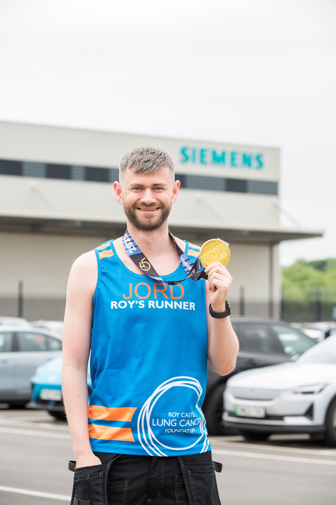 Siemens Mobility volunteer Jordan Holliday