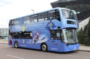 TfL Image - TfL25 wrapped bus: TfL Image - TfL25 wrapped bus