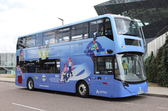 London’s transport services given a special new look to celebrate TfL’s 25th anniversary: TfL Image - TfL25 wrapped bus