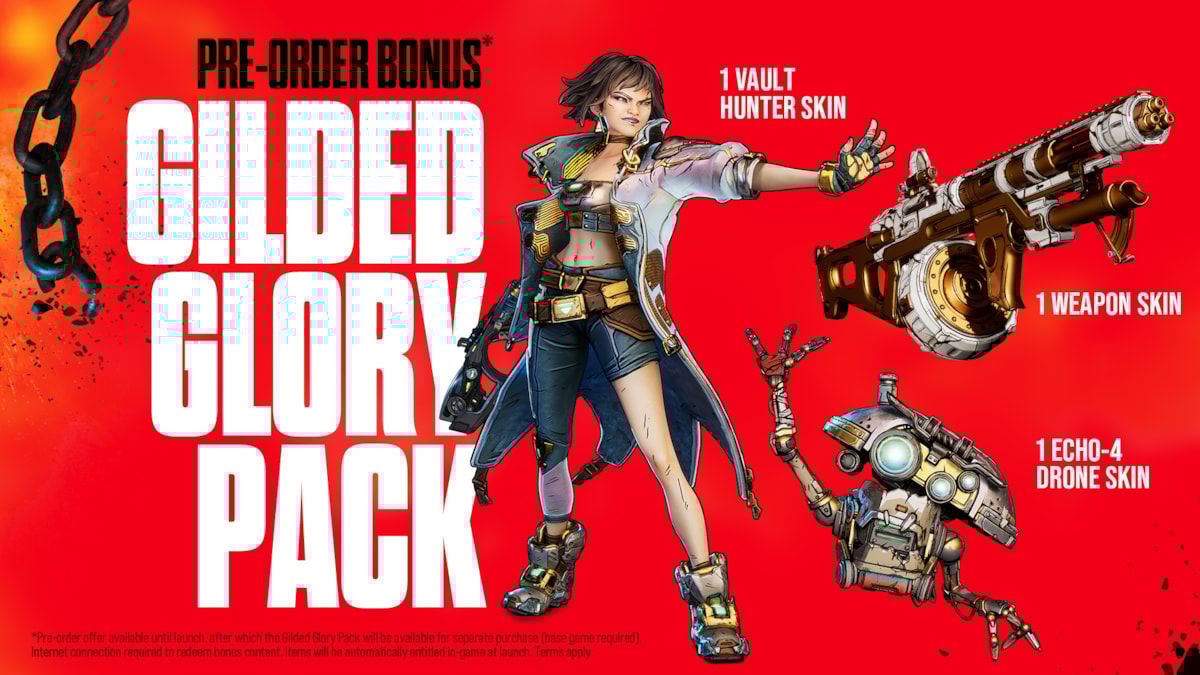 Borderlands 4 Gilded Glory Pack