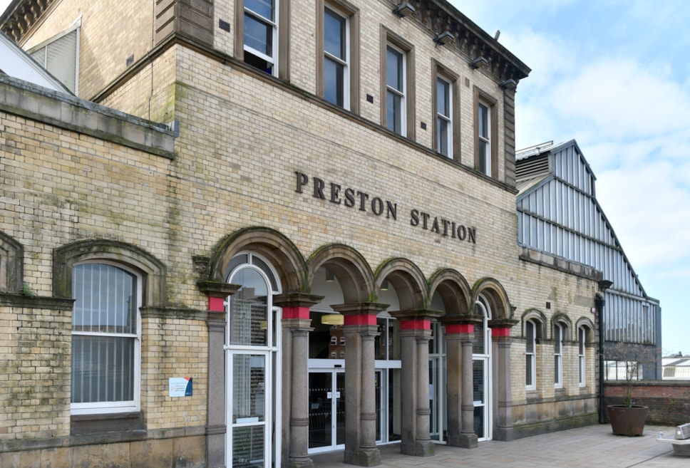Preston Station Entrance