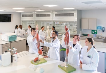 PCSM students in the STEM labs-2