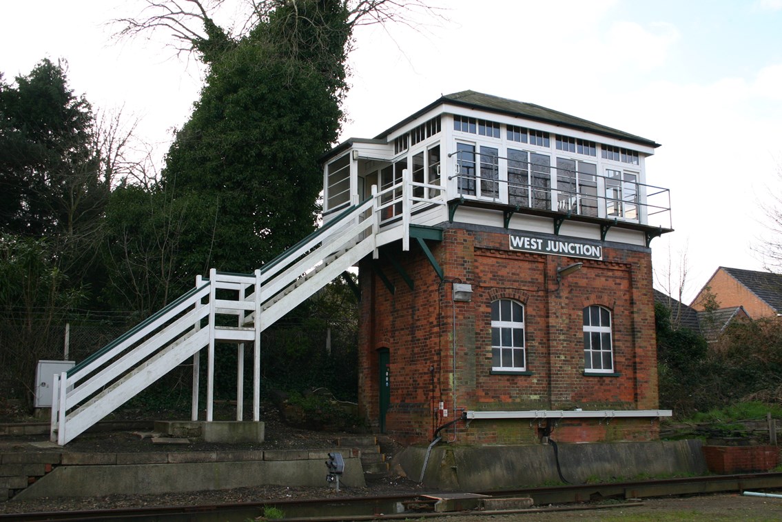 Bournemouth West signal box, Dorset: Bournemouth West signal box, Dorset

Photograph copyright: Network Rail / Charles Weightman