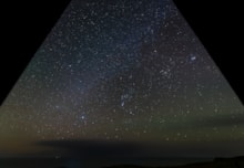 Night skies from Rum mausoleum ©Steven Gray/Cosmos Planetarium