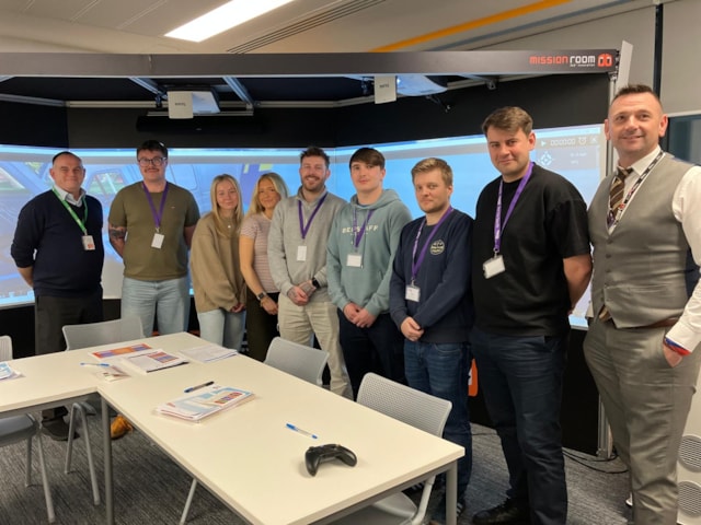 Apprentices and trainers at the Doncaster centre