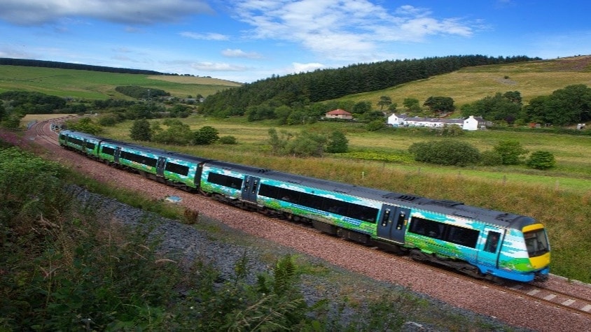 First major work begins to electrify the Borders Railway: Borders Railway 10th anniversary-2