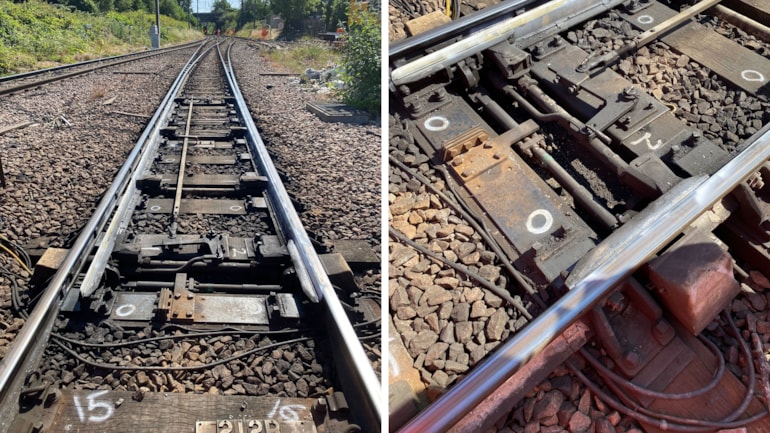 Vital Mildmay line track replacement work to continue into new year, helping to keep trains on time in future