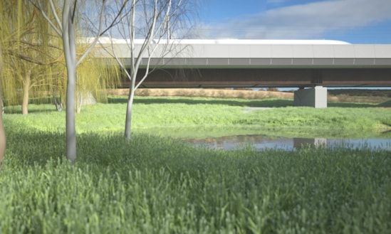 Visualisation of the Lower Thorpe viaduct 1