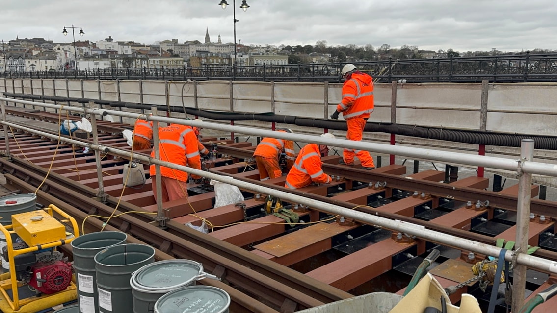 Ryde Pier work 2