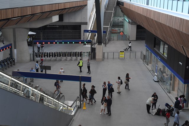 Concourse from above: Concourse from above