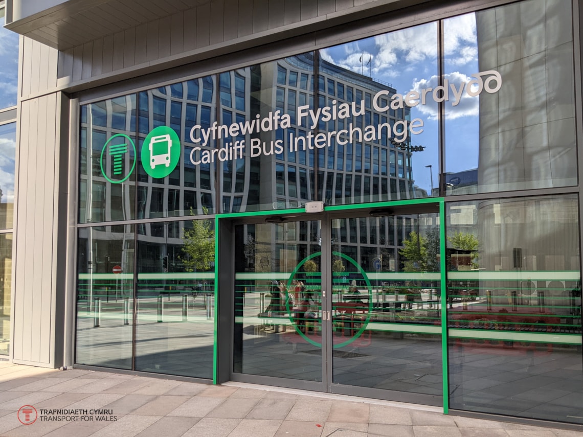 Cardiff bus interchange