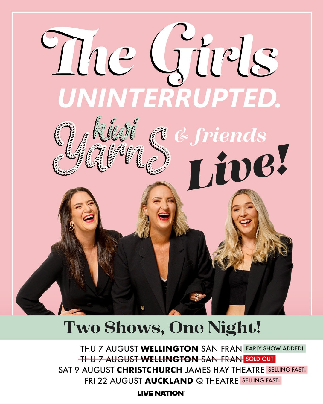 The Girls Uninterrupted and Kiwi Yarns Social NEW SHOW-2