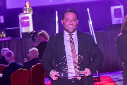 Jonathon Hunt received Gold in Manager of the Year category at UK Bus Awards