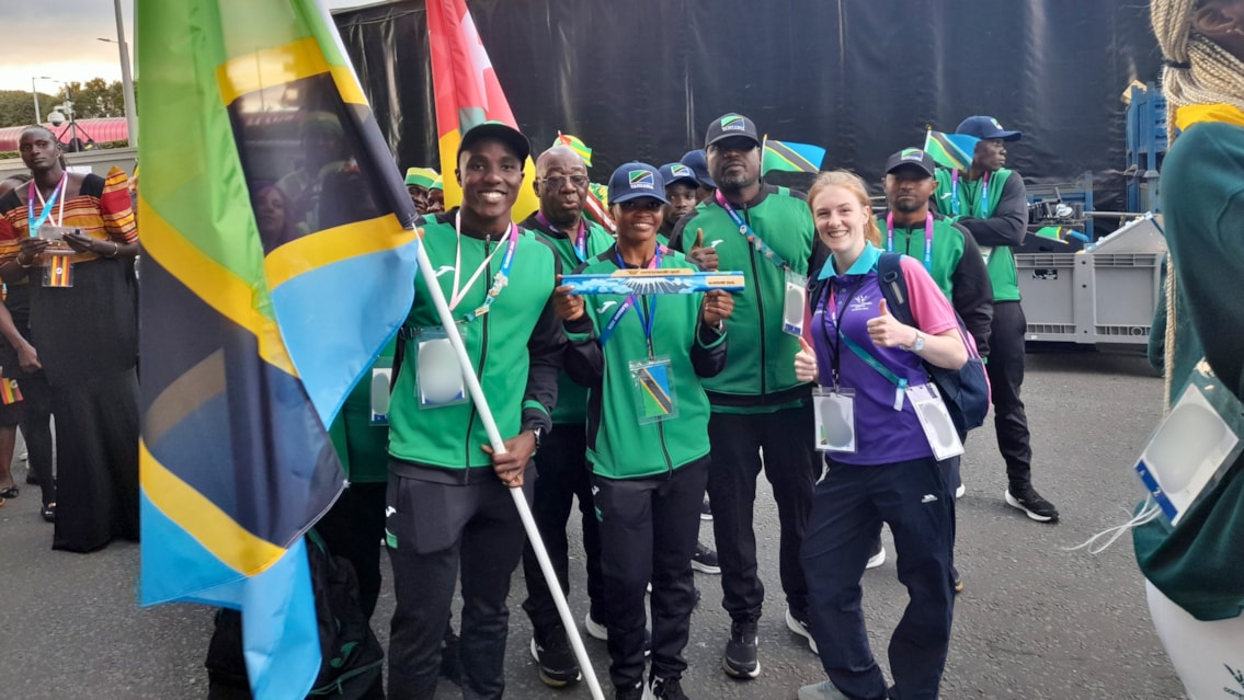 Glasgow Central tour guide to take part in Commonwealth Games closing ceremony: Sinead Fielding, Network Rail - United Republic of Tanzania