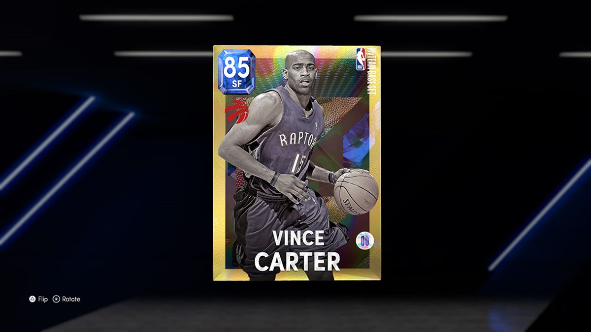 NBA 2K22 MyTEAM Holo Player Card Vince Carter-2