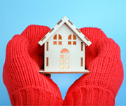 Warmer Homes Stock Image