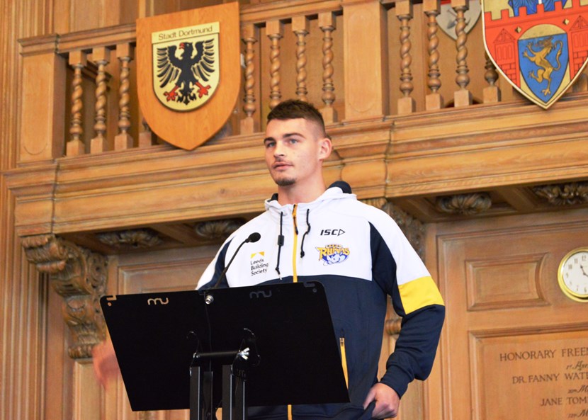 Leeds Rhino backs efforts to improve young mental health: steviewardfutureinmindlaunch.jpg