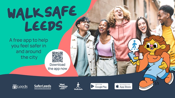Leeds City Council reinforces focus on public safety with new WalkSafe app partnership: WalkSafeLeeds