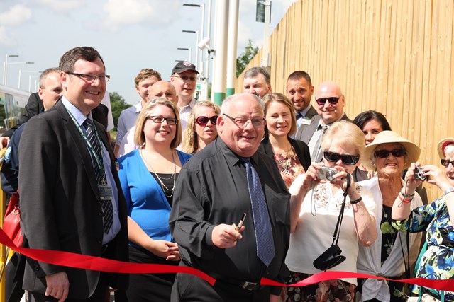 Littlehaven's new facilities opened: Littlehaven's new facilities opened by councillor Jim Rae