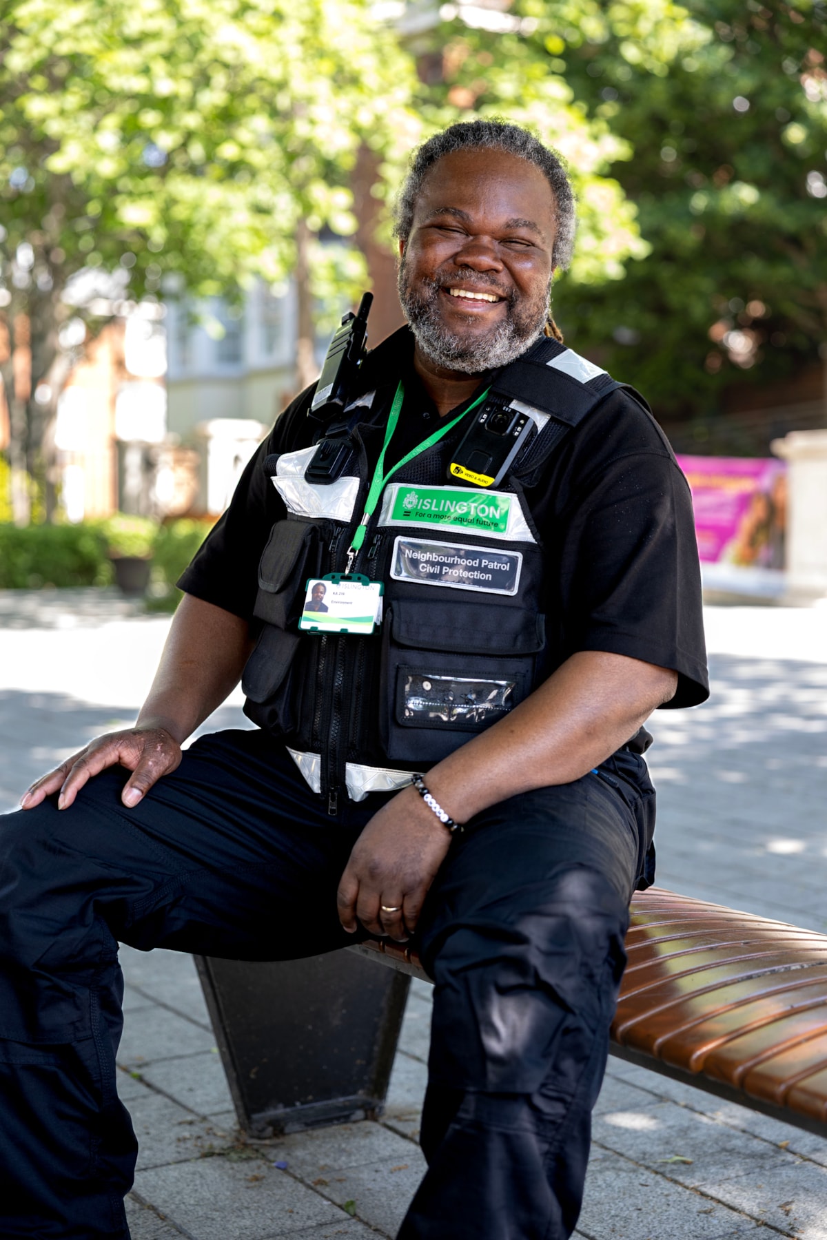 Patrol Officer Kwami Agbo