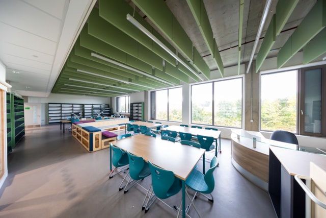 Wester Hailes HS learning space: One of the learning spaces in the new school building
Credit: McLaughlin & Harvey