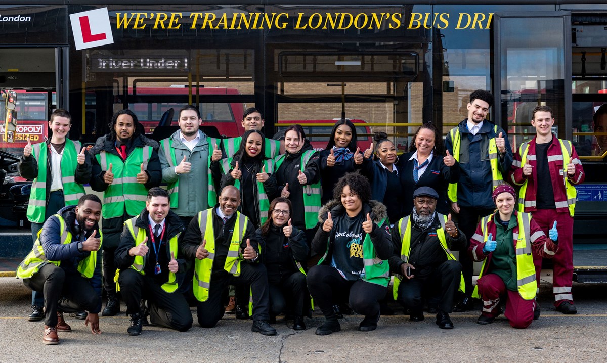 Go-Ahead London apprentice class