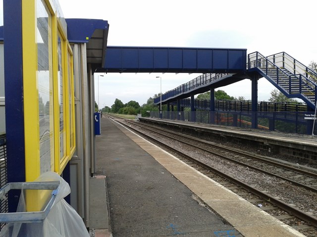 Thorne South footbridge