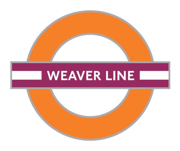 Weave your way into TfL history by contributing to a new London Overground tapestry for the Weaver line: TfL Image - London Overground Weaver line roundel