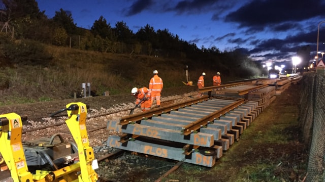 Track replacement taking place-2: Track replacement taking place-2