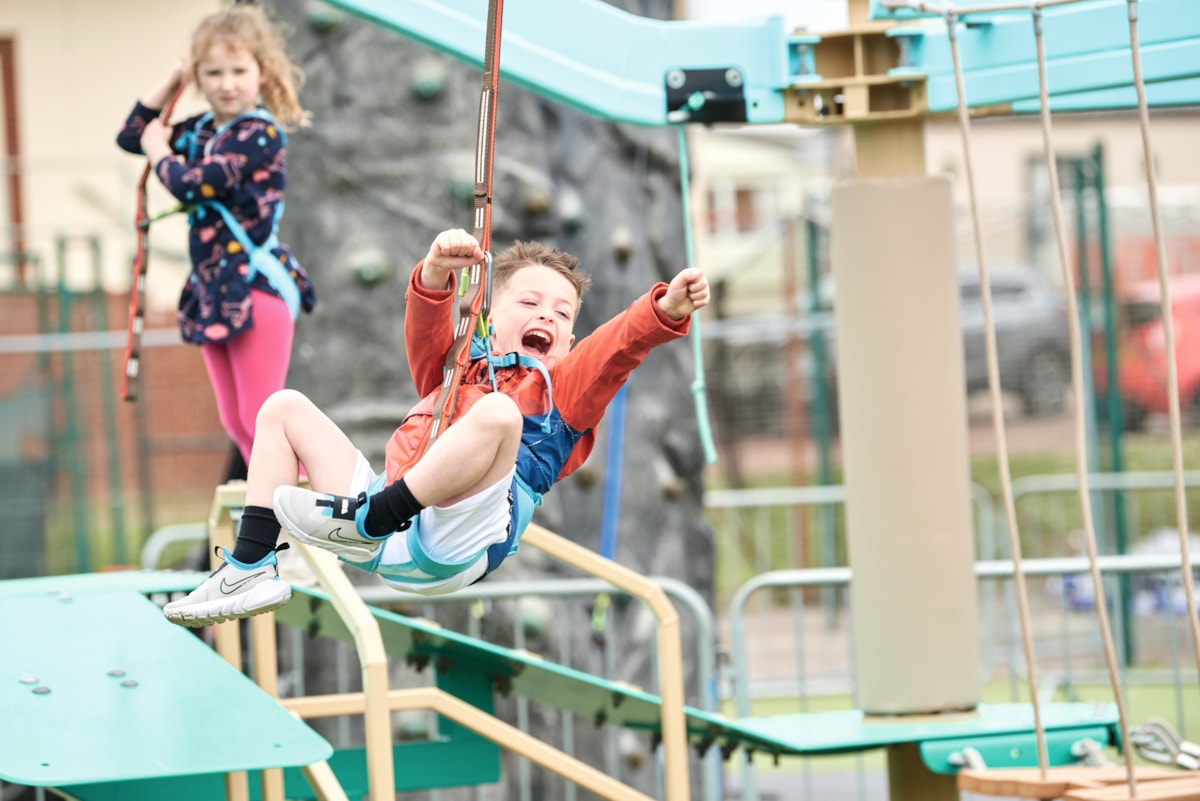 Mini Aerial Adventure at Hopton