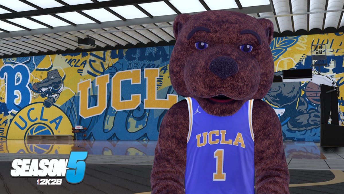 NBA 2K26 Season 5 LVL37 Joe Bruin UCLA Mascot-2
