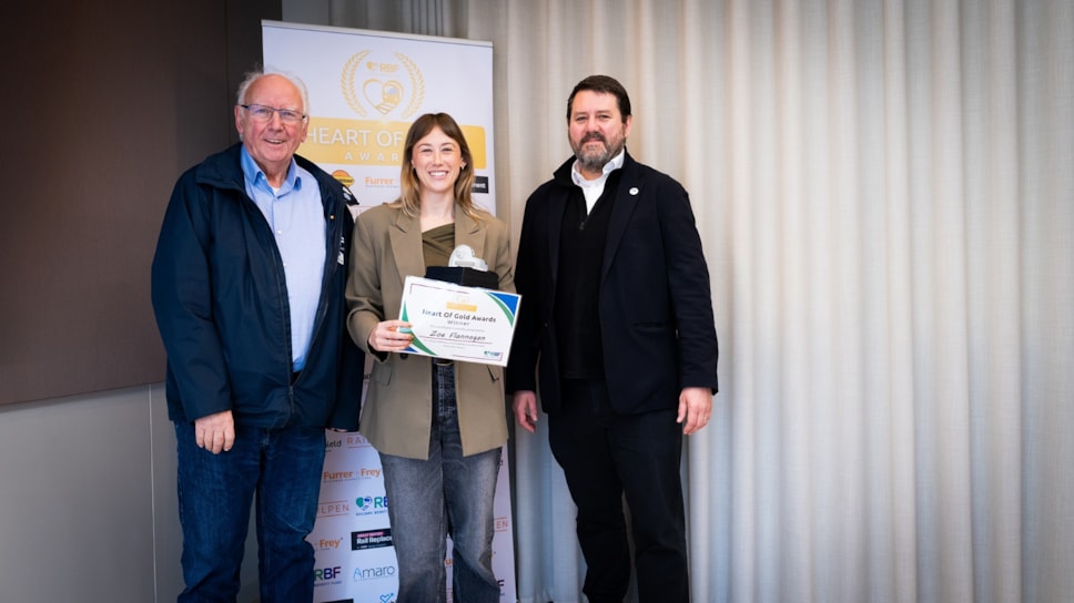 Zoe Flannagan Heart of Gold Rising Star