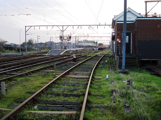 Reliability improvements ahead for Essex rail passengers: Clacton signal box train approaching